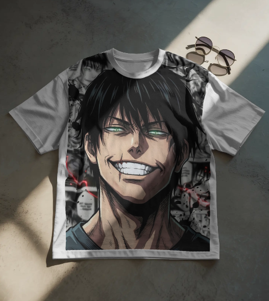 TOJI FUSHIGURO OVERSIZED UNISEX T-SHIRT